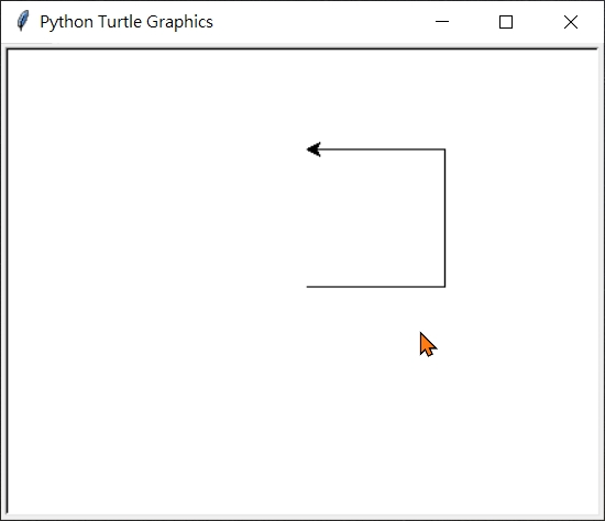正方形繪製步驟3