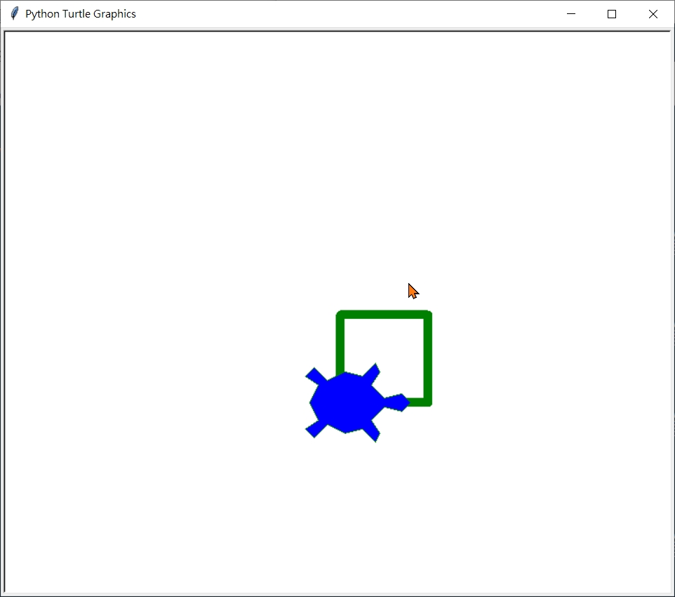 import turtle 範例結果