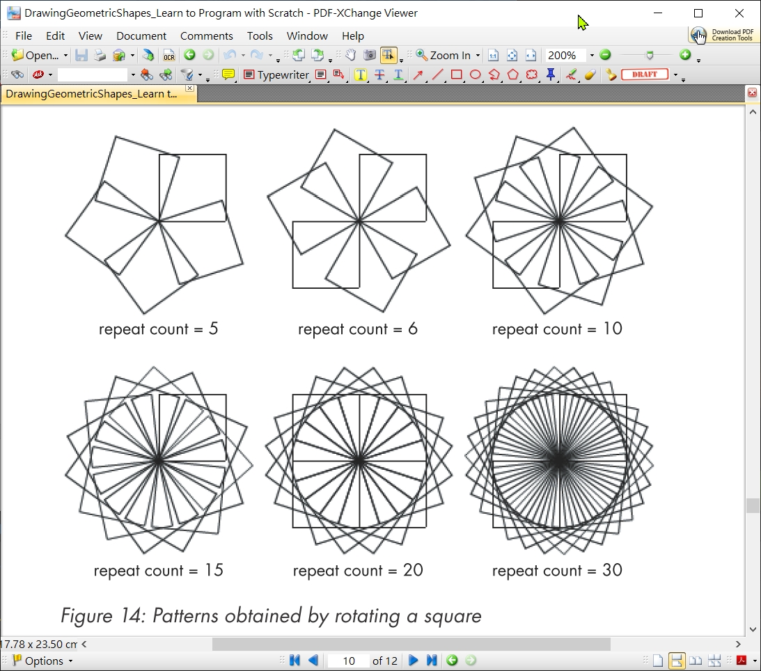 PatternByRotateSquare