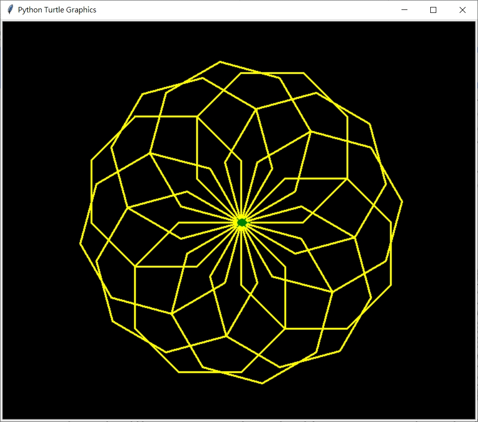 center_A_multiSameRegularPolygon(8, 12, 100)_頂點重合