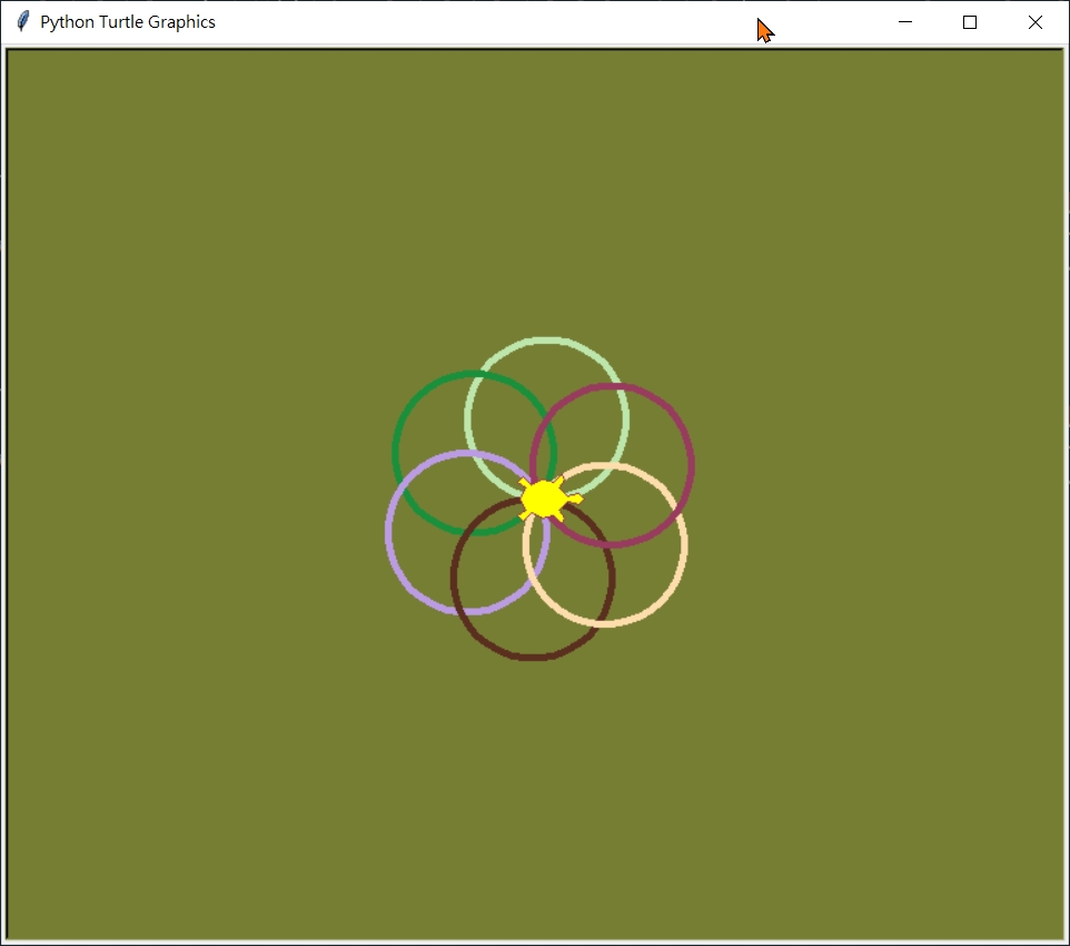MIT多重圓例子_random_bg_turtle_Color